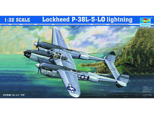 TRP2227 1/32 Trumpeter P38L-5-LO Lightning Fighter MMD Squadron