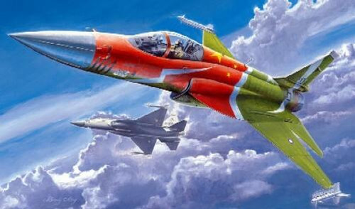 TRP2815 1/48 Trumpeter Chinese FC1 Fierce Dragon Pakistani JF17 Thunder Fighter MMD Squadron