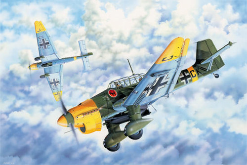 TRP3214 1/32 Trumpeter Junkers Ju87B2 Stuka German Ground Attack Aircraft  MMD Squadron