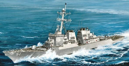 TRP4523 1/350 Trumpeter USS Arleigh Burke DDG51 Guided Missile Destroyer MMD Squadron