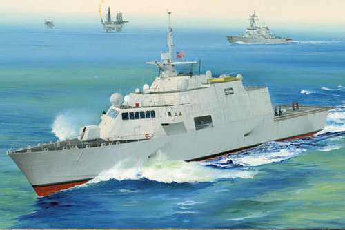 1/350 Trumpeter USS Fort Worth LCS3 Littoral Combat Ship