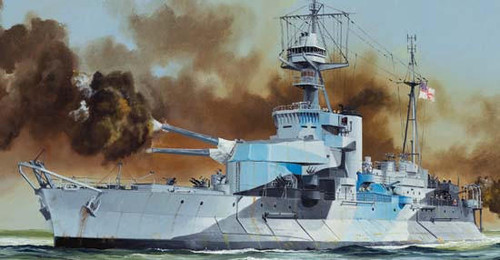 1/350 Trumpeter HMS Abercrombie British Monitor Ship - Squadron.com