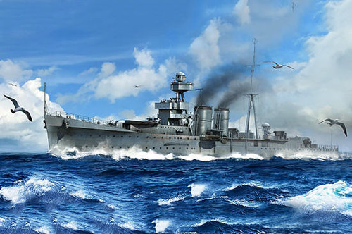 1/350 Trumpeter HMS Abercrombie British Monitor Ship - Squadron.com
