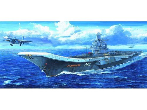 TRP5713 1/700 Trumpeter Admiral Kuznetsov Russian Aircraft Carrier MMD Squadron