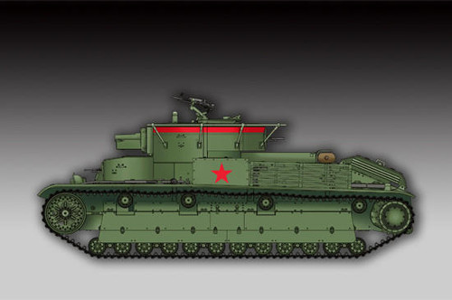 TRP7150 1/72 Trumpeter Soviet T28 Medium Tank w/Welded Turret  MMD Squadron