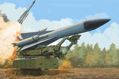 TRP9550 1/35 Trumpeter Russian 5V28 Missile on 5P72 Launcher SAM5 Gammon Missile System  MMD Squadron