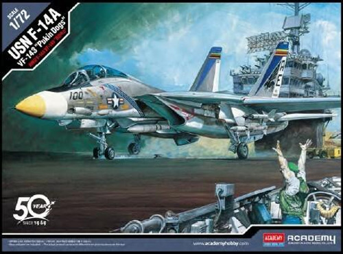 ACD12563 1/72 Academy F14A VF143 Pukin Dogs USN Fighter MMD Squadron