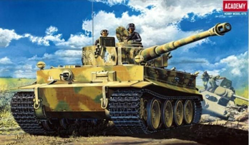 ACD13239 1/35 Academy WWII Tiger I Tank w/Interior MMD Squadron ACD13239 1/35 Academy WWII Tiger I Tank w/Interior MMD Squadron