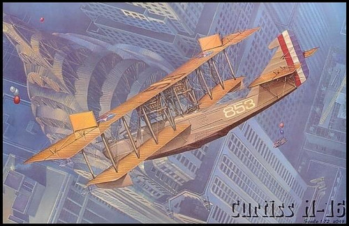 ROD049 1/72 Roden Curtiss H16 Navy Flying Boat BiPlane MMD Squadron