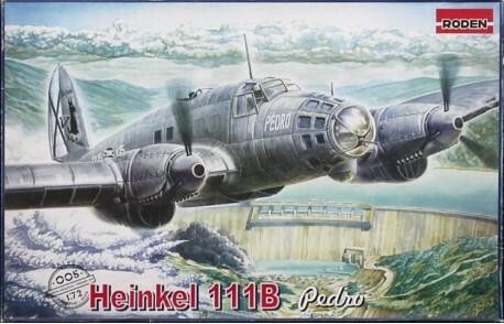 1/144 Roden Heinkel He111H6 WWII German Main Medium Bomber