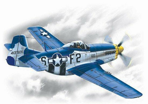 ICM48151 1/48 ICM Mustang P-51D-15, WWII American Fighter MMD Squadron