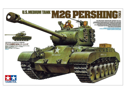 TAM35254 1/35 Tamiya Us Med Tank M26 Pershing Plastic Model Kit MMD Squadron