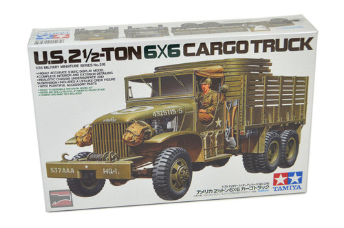 1/35 Tamiya US 2.5 Ton 6X6 Cargo Truck Plastic Model Kit