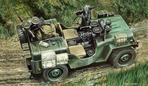 ITL550320 1/35 Commando Military Car MMD Squadron