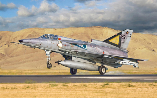 ITL551408 1/72 Kfir C2 Israel Jet Fighter MMD Squadron