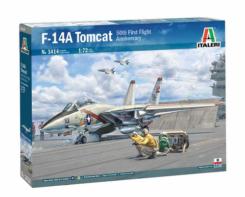 ITL551414 1/72 Italeri F14-A Tomcat USN Fighter 50th 1st Flight Anniversary  MMD Squadron