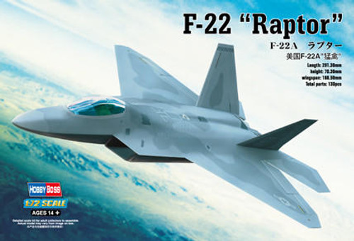 HBB80210 1/72 Hobby Boss F-22 Raptor F22A  MMD Squadron