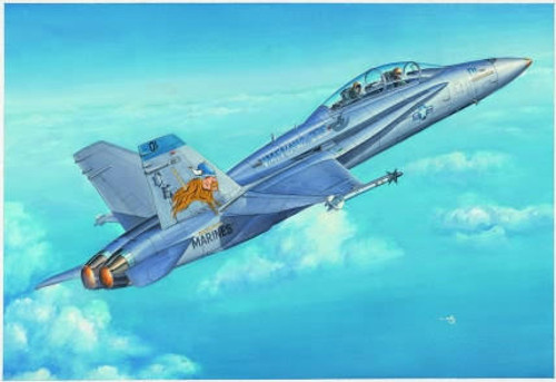 HBB80322 1/48 Hobby Boss F/A-18D Hornet  MMD Squadron