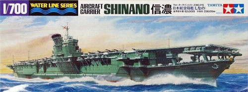 TAM31215 1/700 IJN Shinano Aircraft Carrier Waterline  MMD Squadron