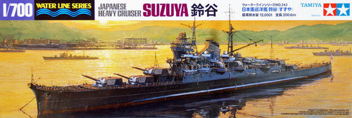 TAM31343 1/700 IJN Suzuya Heavy Cruiser Waterline  MMD Squadron