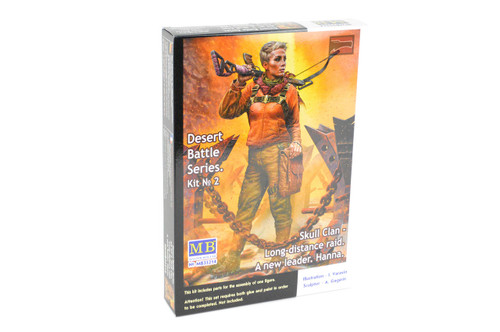 MBL35214 1/35 Master Box Desert Battle Long Distance Raid Skull Clan New Leader Hanna Plastic Model Kit MMD Squadron