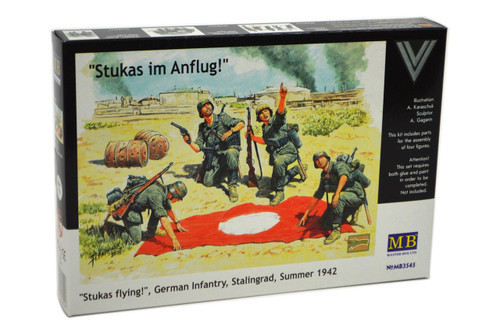 1/35 Master Box Cold Wind German Infantry 1941-42 Plastic Model