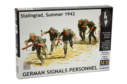 MBL03540 1/35 Master Box German Signals Personnel Stalingrad Summer 1942 Plastic Model Kit MMD Squadron