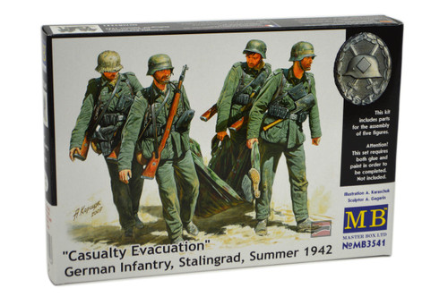 1/35 Master Box Cold Wind German Infantry 1941-42 Plastic Model