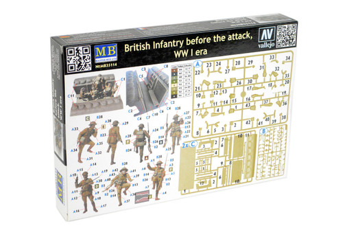 1/35 Master Box WWI Hand-to-Hand Fight German & British