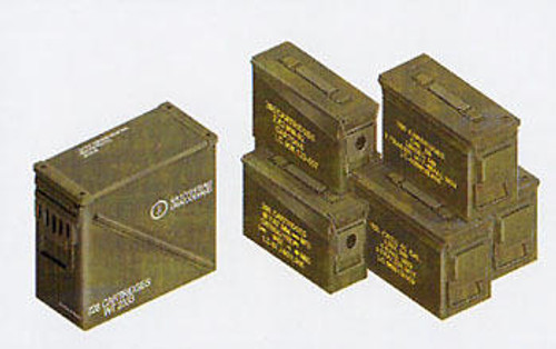 AFV35035 1/35 AFV Club .30/.50 Cal 40mm Modern US Ammo Boxes and Belts MMD Squadron