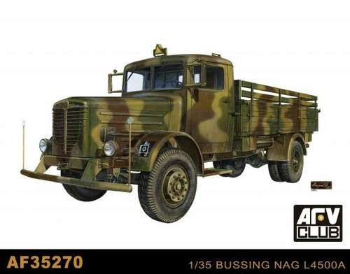 1/35 AFV Club German Bussing Nag L4500S Truck - FreeTimeHobbies.com