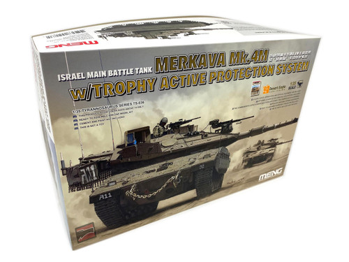 MENTS36 1/35 Meng Merkava Mk 4M Israeli Main Battle Tank w/Trophy Active Protection System MMD Squadron