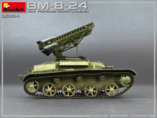 BM-8-24 Self-Propelled Rocket Launcher WWII era 1/35 MiniArt 35234