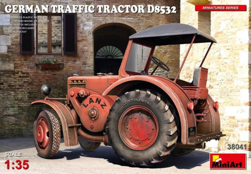 MIN38041 1/35 Miniart German D8532 Traffic Tractor MMD Squadron MIN38041 1/35 Miniart German D8532 Traffic Tractor MMD Squadron