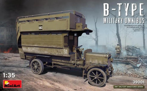 MIN39001 1/35 Miniart WWI B-Type Military Omnibus  MMD Squadron