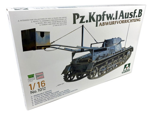 TAK1012 1/16 Takom PzKpfw I Ausf B w/Bomb Release Device MMD Squadron