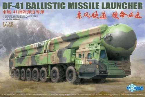 TAK9002 1/72 Takom DF41 Ballistic Missile Launcher MMD Squadron