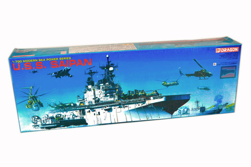 DML7009 1/700 Dragon USS SAIPAN LHA-2 Tarawa Class Amphibious Assault Ship MMD Squadron