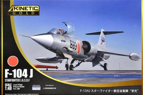 KIN48080 1/48 Kinetic F-104J JASDF Plastic Model Kit  MMD Squadron
