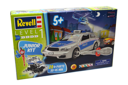 RMX1002 Revell Junior Model Kit Police Car MMD Squadron