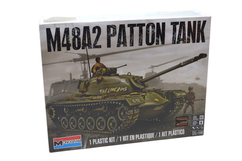 RMX7853 1/35 Revell M48A2 Patton Tank Plastic Model Kit MMD Squadron