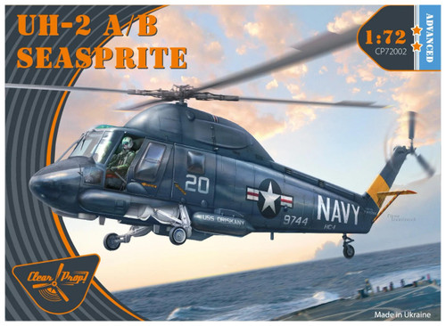 CP72002 1/72 Clear Prop UH2A/B Seasprite USN Helicopter  MMD Squadron