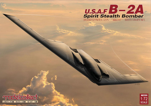 1/72 Model Collect B-2A Spirit Stealth Bomber with AGM-158 Missile