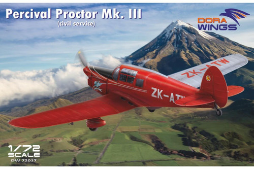 DOR72017 1/72 Dora Wings Percival Proctor MkIII civil registration MMD Squadron