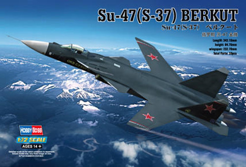 HBB80211 HobbyBoss 1/72 Su-47 S-37 Berkut - HY80211 MMD Squadron