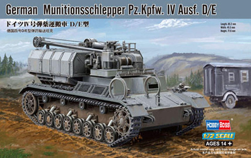 HBB82907 1/72 Hobby Boss Munitionsschlepper Pz.Kpfw.IV Ausf.D/E - HY82907  MMD Squadron