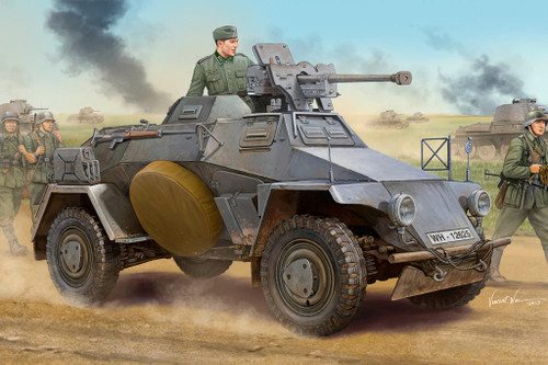 HBB83813 1/35 Hobby Boss German Le.Pz.Sp.Wg (Sd.Kfz 221) Leichter Panzerspahwagen-Early - HY83813  MMD Squadron