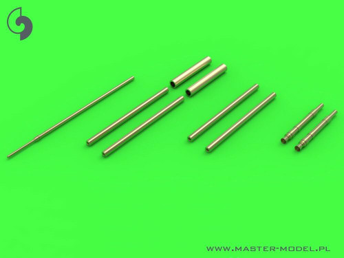 MAS-AM-32-065 1/32 Master Model Fw 190 A7 - A9 armament set MG 131 barrel tips, MG 151 barrels, MG 151 fairings and Pitot Tube MMD Squadron