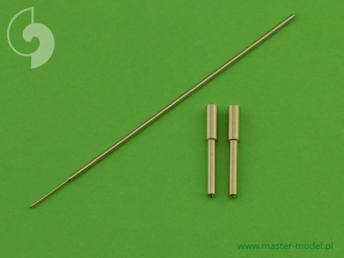 MAS-AM-48-052 1/48 Master Model Me-163B Komet - armament set MG 151 barrel tips and Pitot Tube MMD Squadron