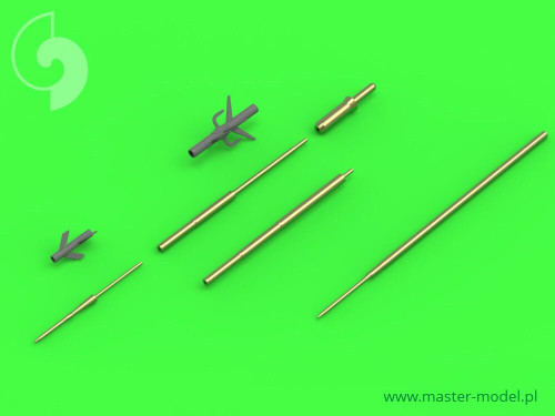 MAS-AM-48-121 1/48 Master Model Su-15 Flagon - Pitot Tubes optional parts for all versions MMD Squadron